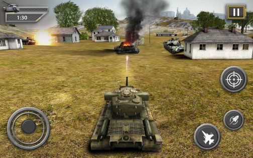 Heavy Army Tank Driving Simulator World War Blitz 1.2. Скриншот 5