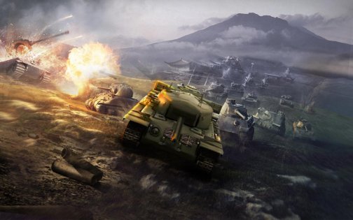 Heavy Army Tank Driving Simulator World War Blitz 1.2. Скриншот 7