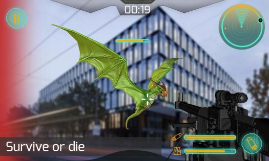 Hero Of Combat: AR Dragon Shooter Free FPS Games 1.008. Скриншот 3