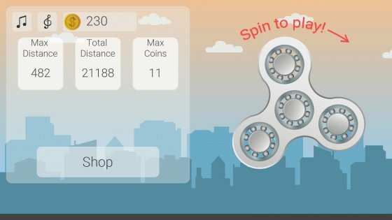 Spinner Ride 1.05. Скриншот 1