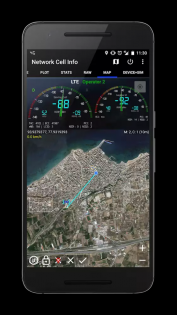 Network Cell Info Lite 6.7.2. Скриншот 6