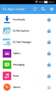 ES App Locker 1.1.8.2. Скриншот 2