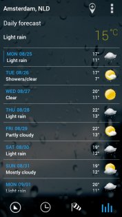 Digital clock & weather 7.80.1. Скриншот 4