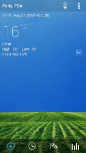 Digital clock & weather 7.40.0. Скриншот 6