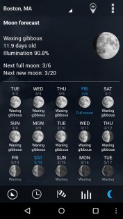 Digital clock & weather 7.80.1. Скриншот 7
