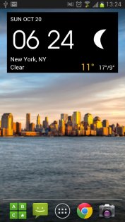 Digital clock & weather 7.80.1. Скриншот 8