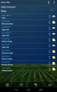 Digital clock & weather 7.40.0. Скриншот 13