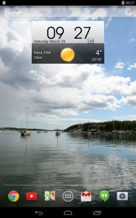 Digital clock & weather 7.80.1. Скриншот 16