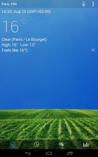 Digital clock & weather 7.41.3. Скриншот 17