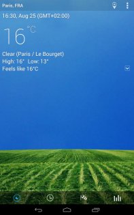 Digital clock & weather 7.80.1. Скриншот 17