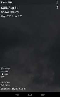 Digital clock & weather 7.80.1. Скриншот 22