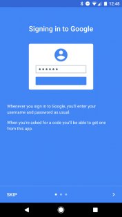 Google Authenticator 7.0. Скриншот 2