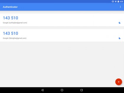 Google Authenticator 7.0. Скриншот 9