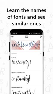 WhatTheFont 3.0.11. Скриншот 4