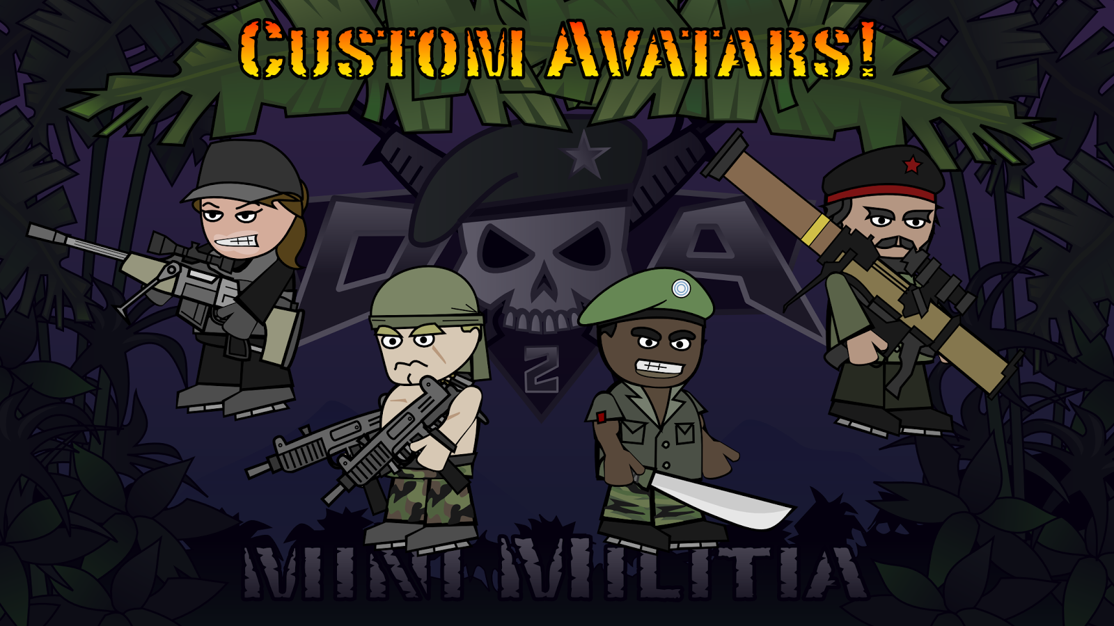 скачать Doodle Army 2 Mini Militia 428 для Android