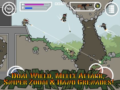Doodle Army 2: Mini Militia 5.5.0. Скриншот 14