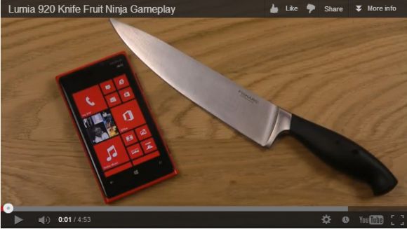 Поиграем во Fruit Ninja реальным ножом