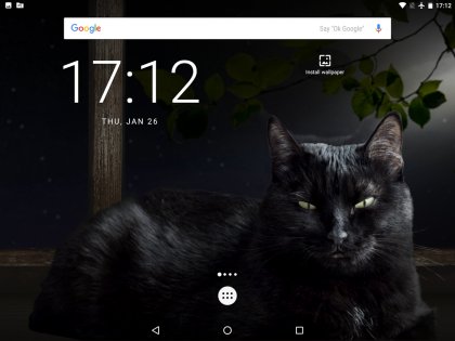 Милая чёрная кошка Живые обои 1.15. Скриншот 8