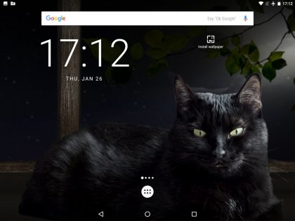 Милая чёрная кошка Живые обои 1.15. Скриншот 11