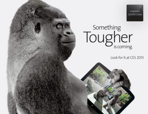 Corning представит следующее поколение Gorilla Glass на CES 2013