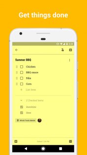 Заметки Google Keep 5.24.402.04.90. Скриншот 2