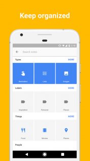 Заметки Google Keep 5.24.402.04.90. Скриншот 4