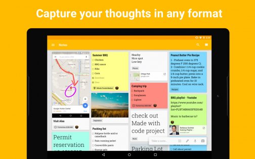 Заметки Google Keep 5.24.402.04.90. Скриншот 6