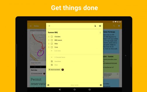 Заметки Google Keep 5.24.402.04.90. Скриншот 7