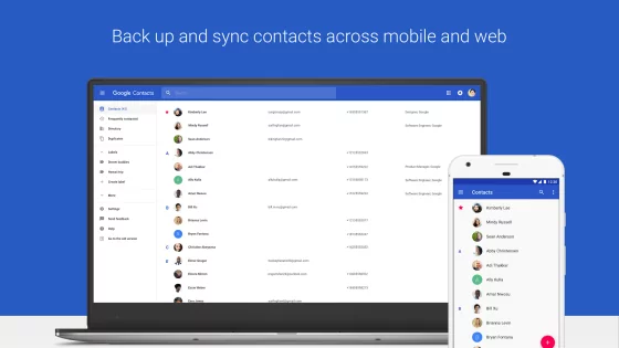 Google Contacts 4.57.27.769689858. Скриншот 1