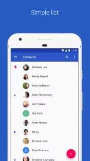 Google Contacts 4.57.27.769689858. Скриншот 2