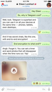 Telegram Messenger. Скриншот 2