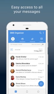 Microsoft SMS Organizer 1.1.262. Скриншот 2