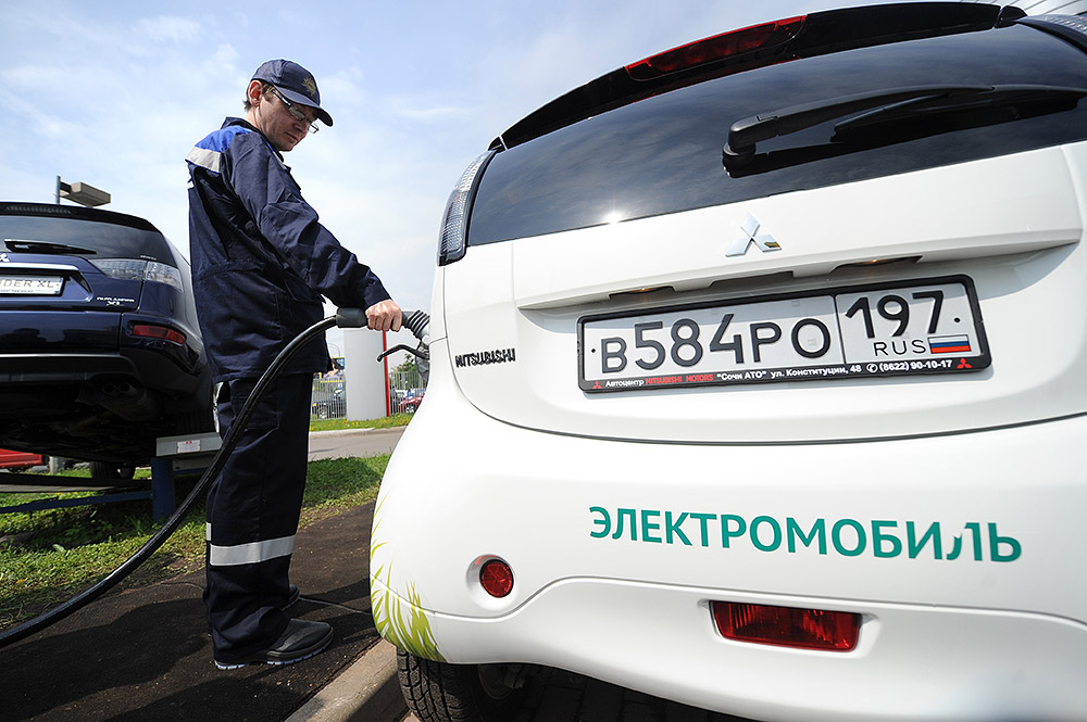 Где можно заряжать электромобили