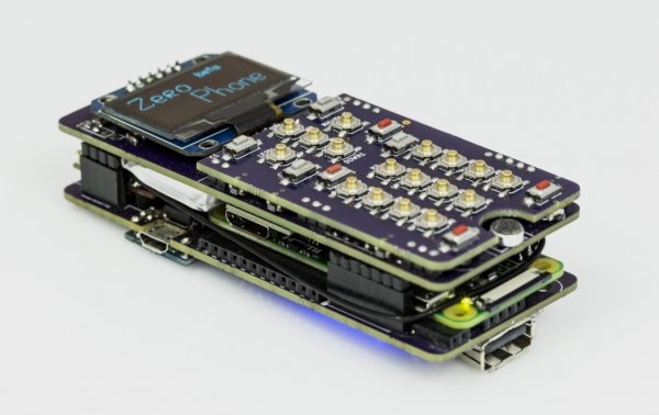 ZeroPhone — телефон для гиков на базе Raspberry Pi