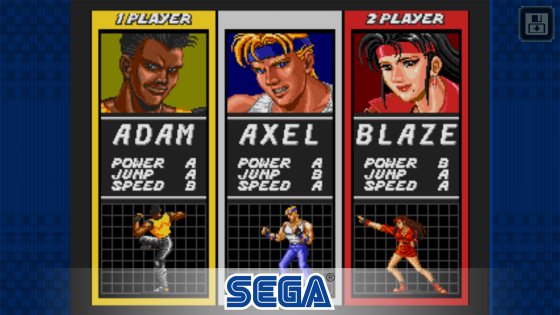 Streets of Rage Classic 7.0.0. Скриншот 1