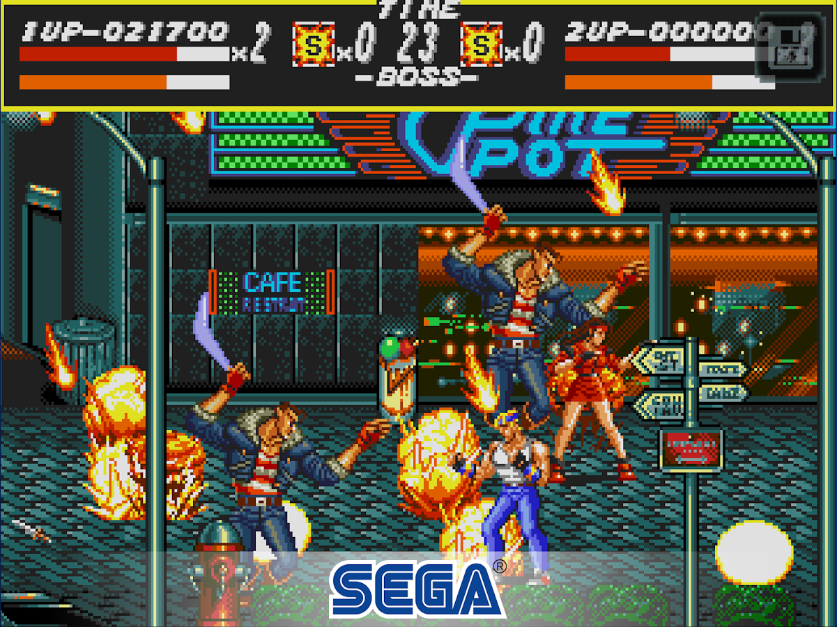 Как играть в streets of rage 1 вдвоем