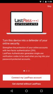 LastPass Authenticator 2.15.3. Скриншот 2