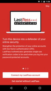 LastPass Authenticator 2.18.0. Скриншот 2