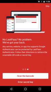 LastPass Authenticator 2.18.0. Скриншот 4