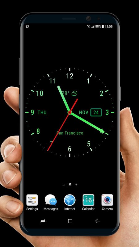 Скачать Аналоговые Часы Живые Обои 2.2.0.2560 Для Android