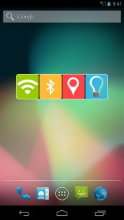 Widget WIFI GPS Bluetooth FlashLight 3.4. Скриншот 1