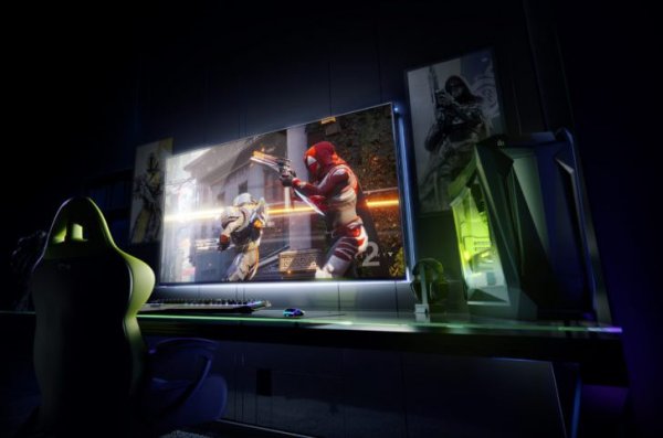 Nvidia представила 65-дюймовый игровой монитор BFGD
