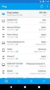 Fing – сетевые инструменты 12.9.2. Скриншот 1