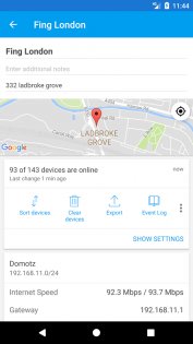 Fing – сетевые инструменты 12.9.2. Скриншот 2