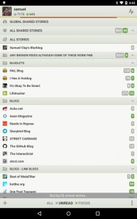 NewsBlur 13.5.1. Скриншот 7