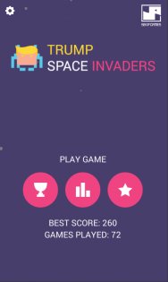 Trump Space Invaders 1.0.3. Скриншот 1