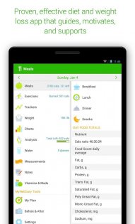 MyNetDiary – счётчик калорий 9.2.9. Скриншот 17