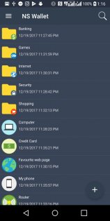 NS Wallet 4.11. Скриншот 1