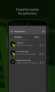 QPython 3.5.2. Скриншот 5