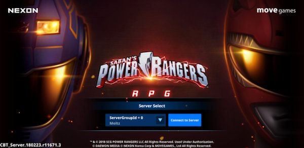 Nexon выпустила Power Rangers: RPG в бета-тестирование